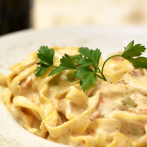 historia del plato fettuccine alfredo