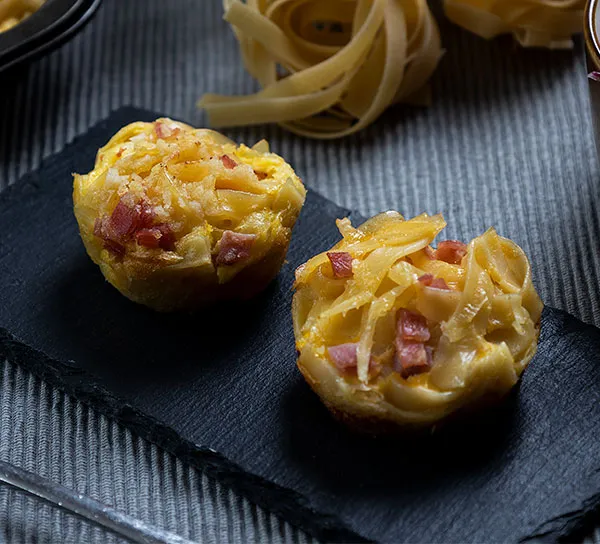 nidos mini tortillas al horno
