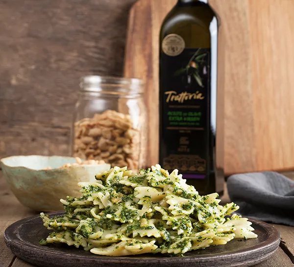 pesto de espinaca