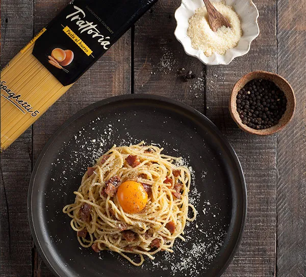 spaghetti a la carbonara